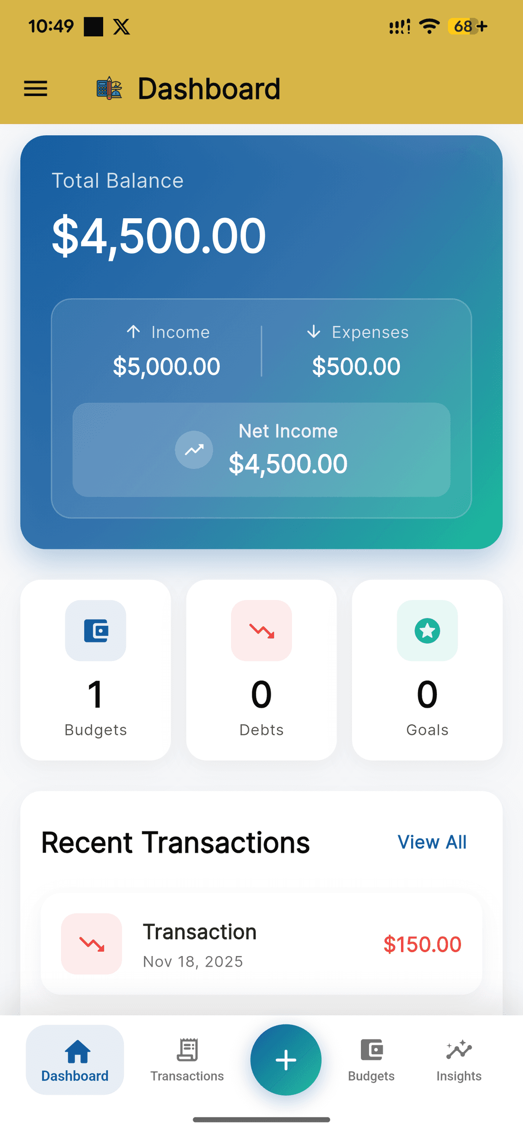 Accountanta Dashboard